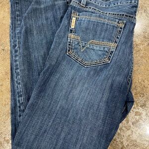 Cinch Blue Bootcut Jeans for Men
